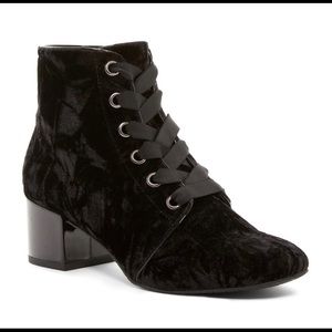 Donald Pliner Cortes velvet booties